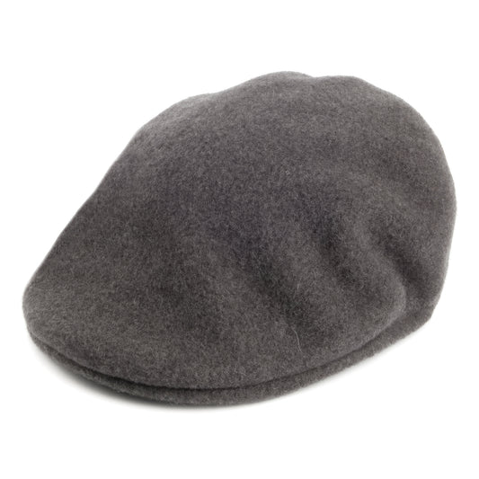 Kangol 504 Schiebermütze aus Wolle - Dunkles Flanellgrau
