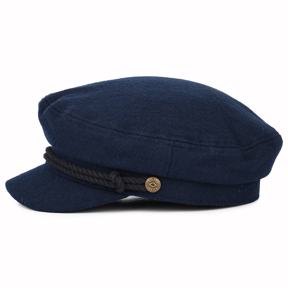 Brixton Schiffermütze aus Wollmischung - Verwaschenes Marineblau