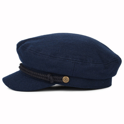 Brixton Schiffermütze aus Wollmischung - Verwaschenes Marineblau