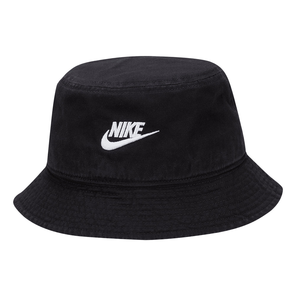 Nike Golf Apex Futura Verwaschener Fischerhut aus Baumwolle - Schwarz-Weiß