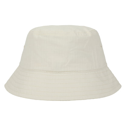 New Balance Flying NB Ripstop Fischerhut aus Baumwolle - Cremeweiß