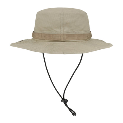 New Balance NB Patch Ripstop Boonie Fischerhut aus Baumwolle - Steingrau