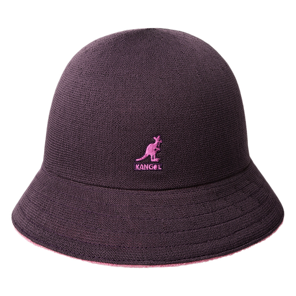 Kangol Flip It Wendbarer Casual Fischerhut - Pfingstrose-Pflaume