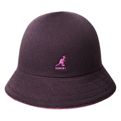 Kangol Flip It Wendbarer Casual Fischerhut - Pfingstrose-Pflaume