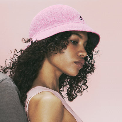 Kangol Flip It Wendbarer Casual Fischerhut - Pfingstrose-Pflaume