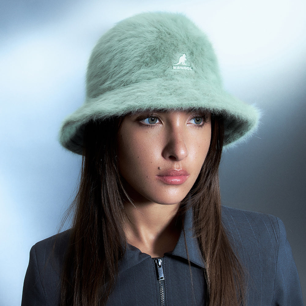 Kangol Furgora Casual Fischerhut - Salbeigrün