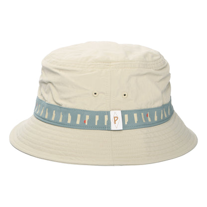 Patagonia Water People Waveside Wavefarer Fischerhut - Fossilbraun