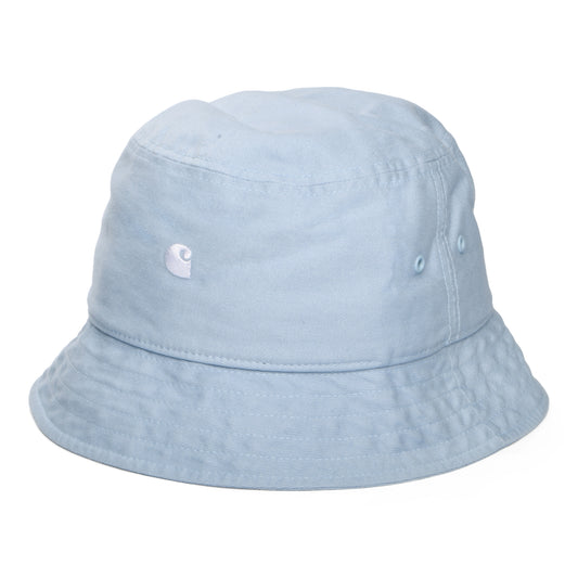 Carhartt WIP Madison Logo Fischerhut aus Baumwolle - Eisblau