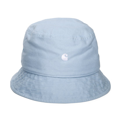 Carhartt WIP Madison Logo Fischerhut aus Baumwolle - Eisblau