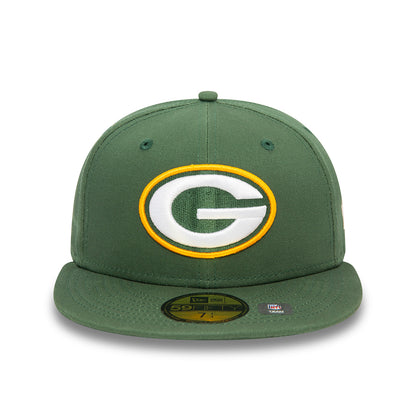New Era 59FIFTY Green Bay Packers Baseball Cap - NFL OTC - Grün