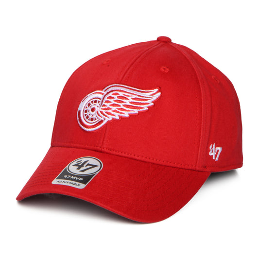 47 Brand Detroit Red Wings Clean Up Baseball Cap - Rot