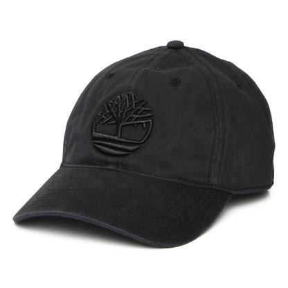Timberland Soundview Baseball Cap aus Baumwoll-Canvas - Schwarz