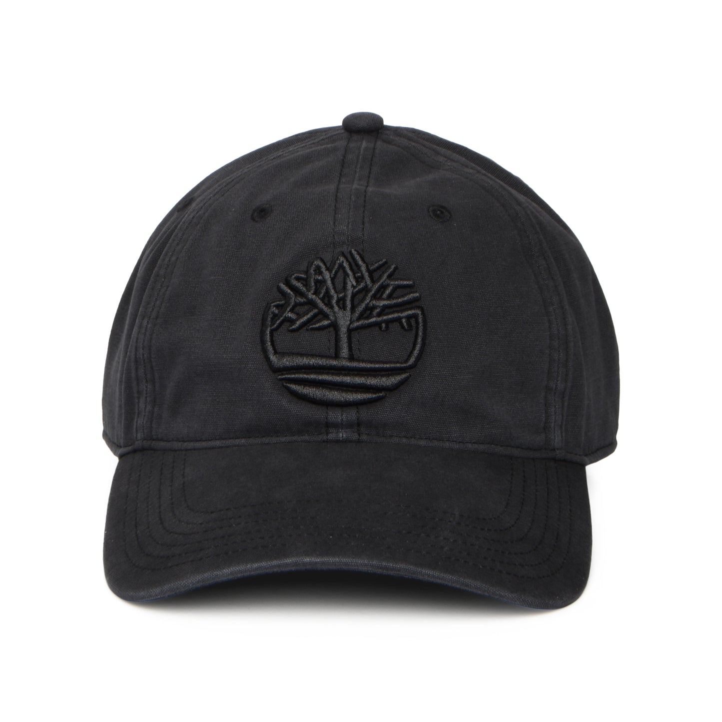Timberland Soundview Baseball Cap aus Baumwoll-Canvas - Schwarz