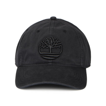 Timberland Soundview Baseball Cap aus Baumwoll-Canvas - Schwarz