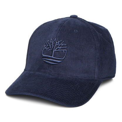 Timberland Logo Kord Baseball Cap - Marineblau