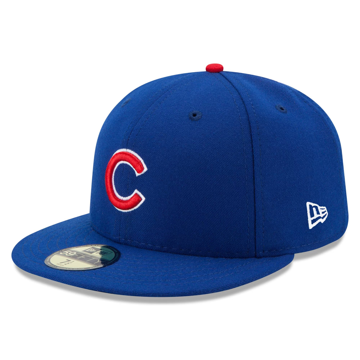 New Era 59FIFTY Chicago Cubs Baseball Cap - MLB On Field AC Perf - Blau