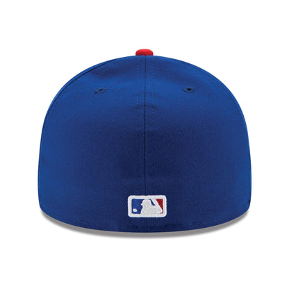 New Era 59FIFTY Chicago Cubs Baseball Cap - MLB On Field AC Perf - Blau