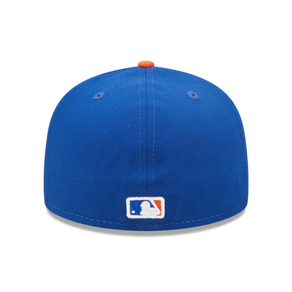 New Era 59FIFTY New York Mets Baseball Cap - MLB On Field AC Perf - Blau