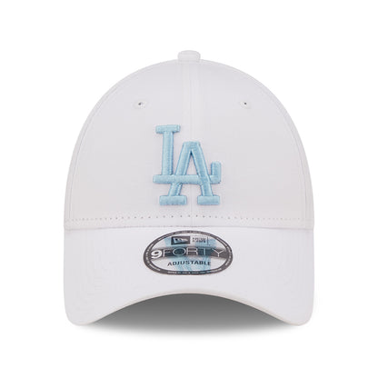 New Era 9FORTY L.A. Dodgers Baseball Cap - MLB League Essential - Weiß-Hellblau