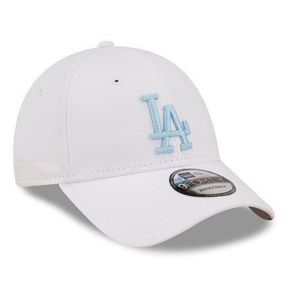 New Era 9FORTY L.A. Dodgers Baseball Cap - MLB League Essential - Weiß-Hellblau