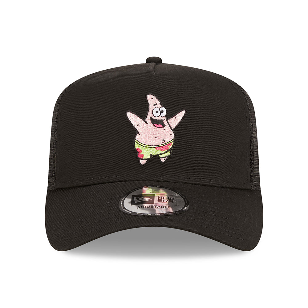 New Era A-Frame Patrick Star Trucker Cap - Nickelodeon - Schwarz