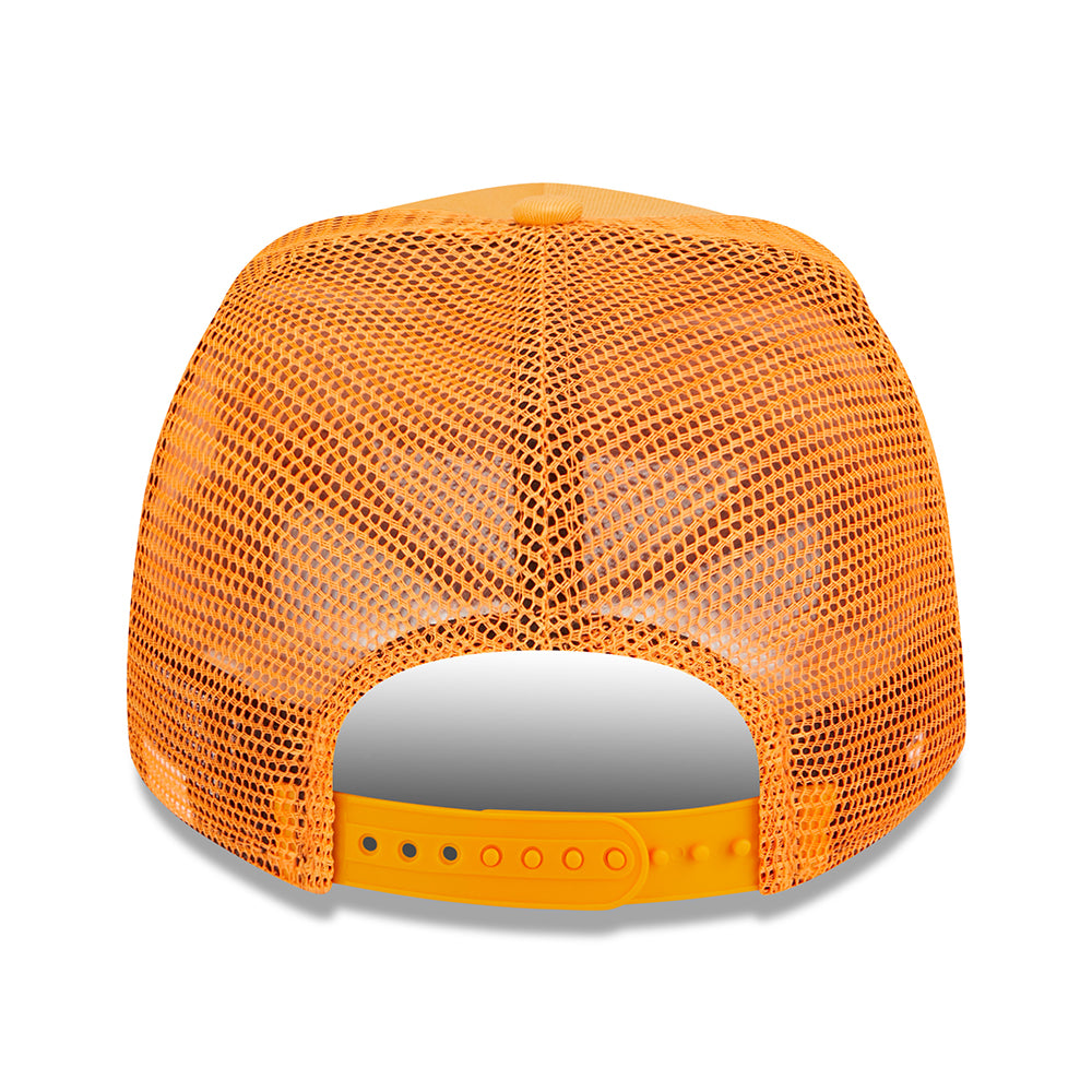 New Era A-Frame New York Yankees Trucker Cap - MLB Tonal Mesh II - Orange