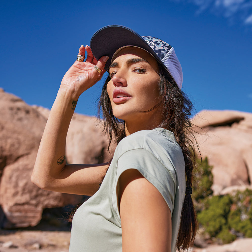 Columbia Punchbowl Trucker Cap - Blau-Weiß