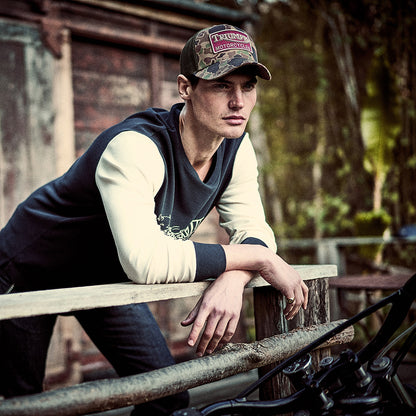 Triumph Motorcycles Hunter Trucker Cap - Tarnfarben