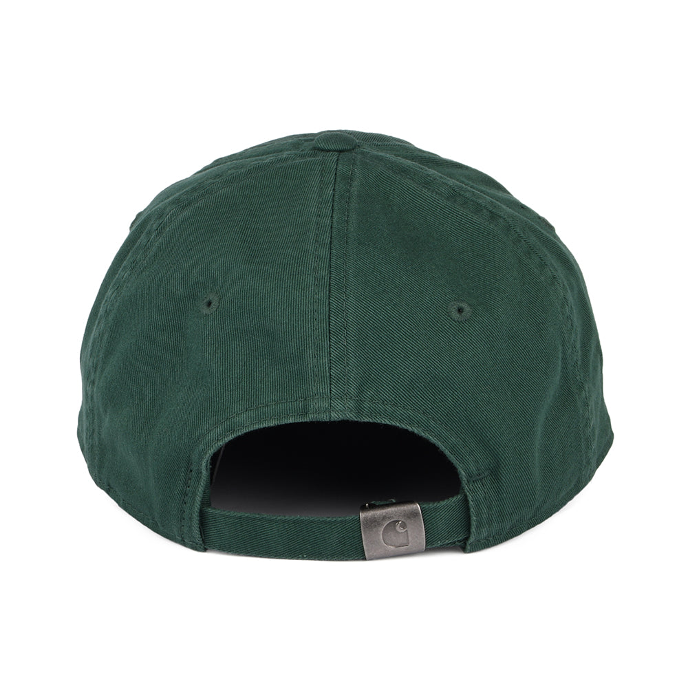 Carhartt WIP Madison Logo Baseball Cap - Waldgrün-Cremeweiß