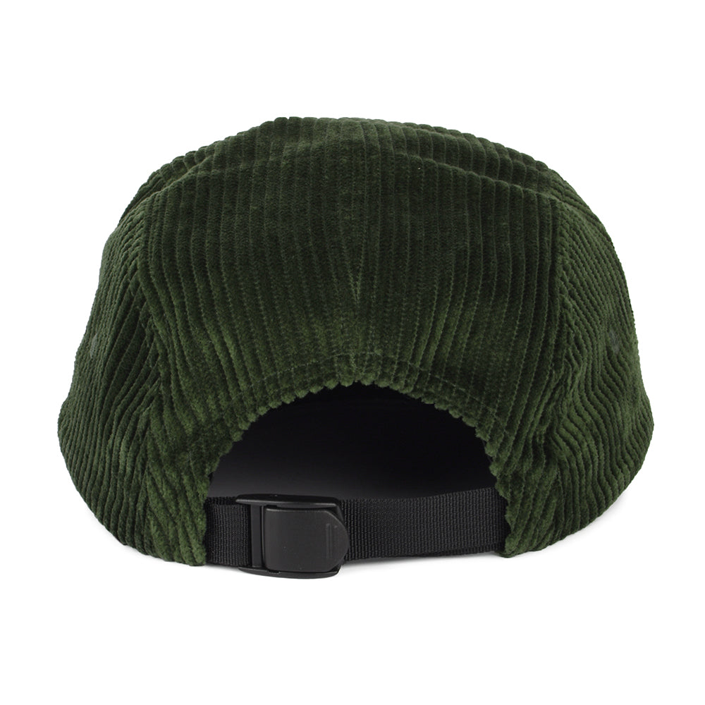 Carhartt WIP Erie Jumbo Cord 5 Paneelen Cap - Olivgrün