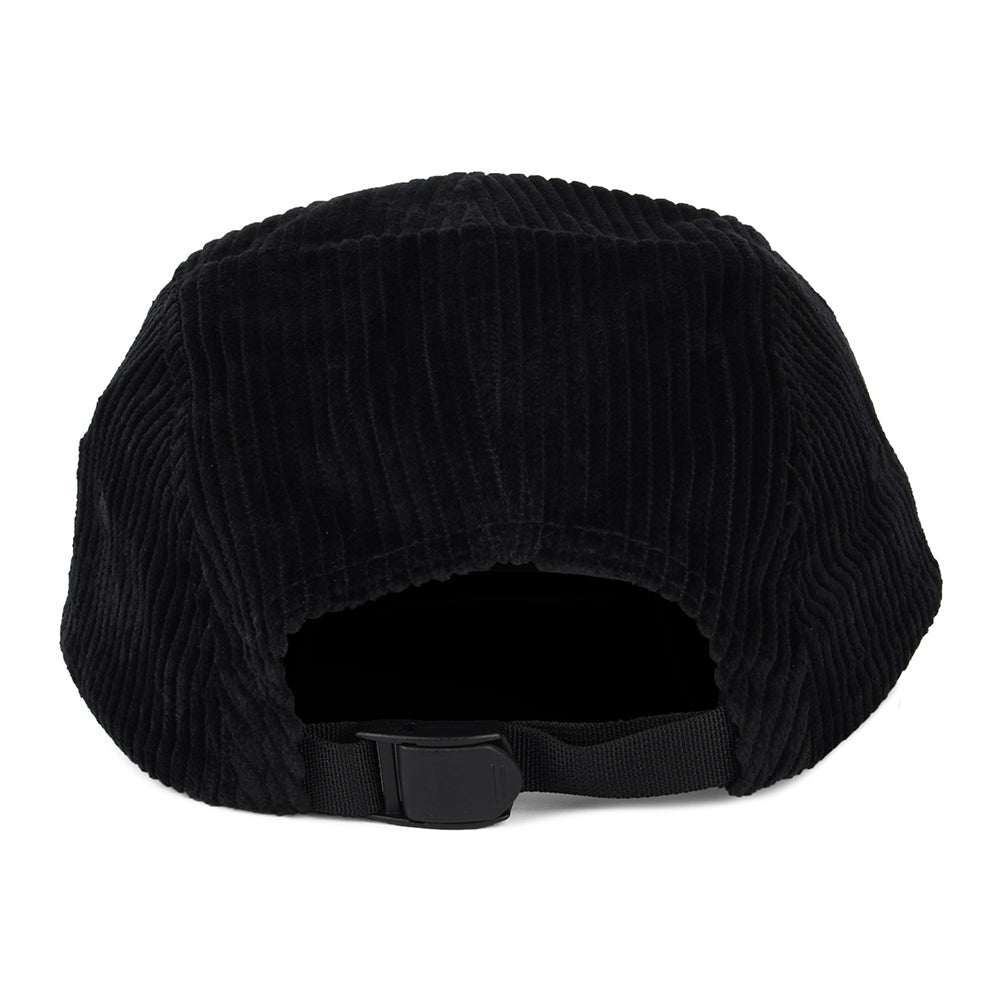 Carhartt WIP Erie Jumbo Cord 5 Paneelen Cap - Schwarz