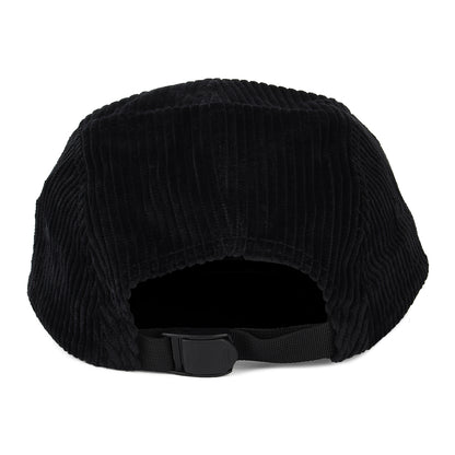 Carhartt WIP Erie Jumbo Cord 5 Paneelen Cap - Schwarz