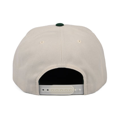 Brixton Oath III Snapback Cap - Cremefarben-Grün