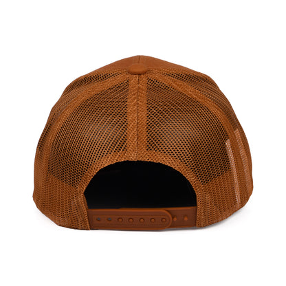 Brixton Rival Stamp NetPlus MP II Trucker Cap - Verbranntes Orange