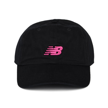 New Balance Classic NB Curved Brim Baseball Cap - Schwarz-Pink