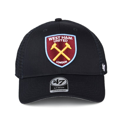 47 Brand West Ham United FC Trucker Cap - Branson MVP - Marineblau