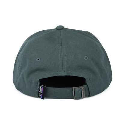 Patagonia P-6 Label Trad Baseball Cap aus organischer Baumwolle - Helles Waldgrün