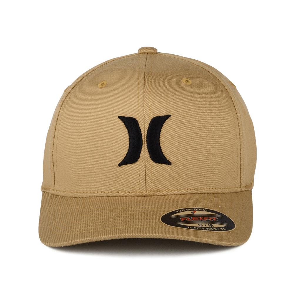 Hurley One & Only Flexfit Baseball Cap - Hellbraun
