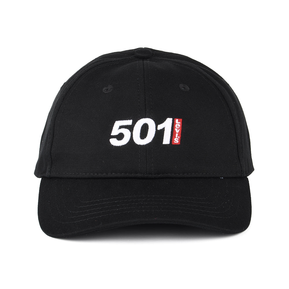 Levi's 501 Graphic Baseball Cap - Schwarz
