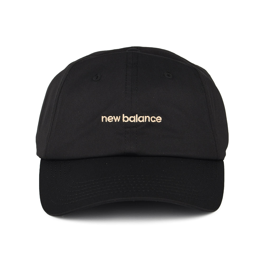 New Balance NB Linear Logo Baseball Cap - Schwarz