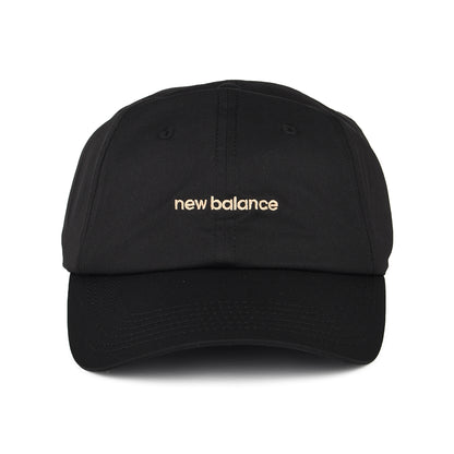 New Balance NB Linear Logo Baseball Cap - Schwarz