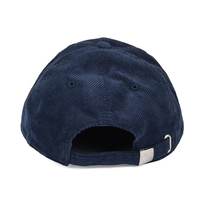 New Balance Verwaschener Kord Baseball Cap - Marineblau