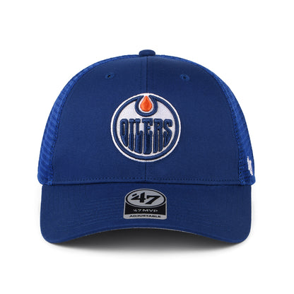 47 Brand Edmonton Oilers Trucker Cap - NHL Branson MVP - Königsblau
