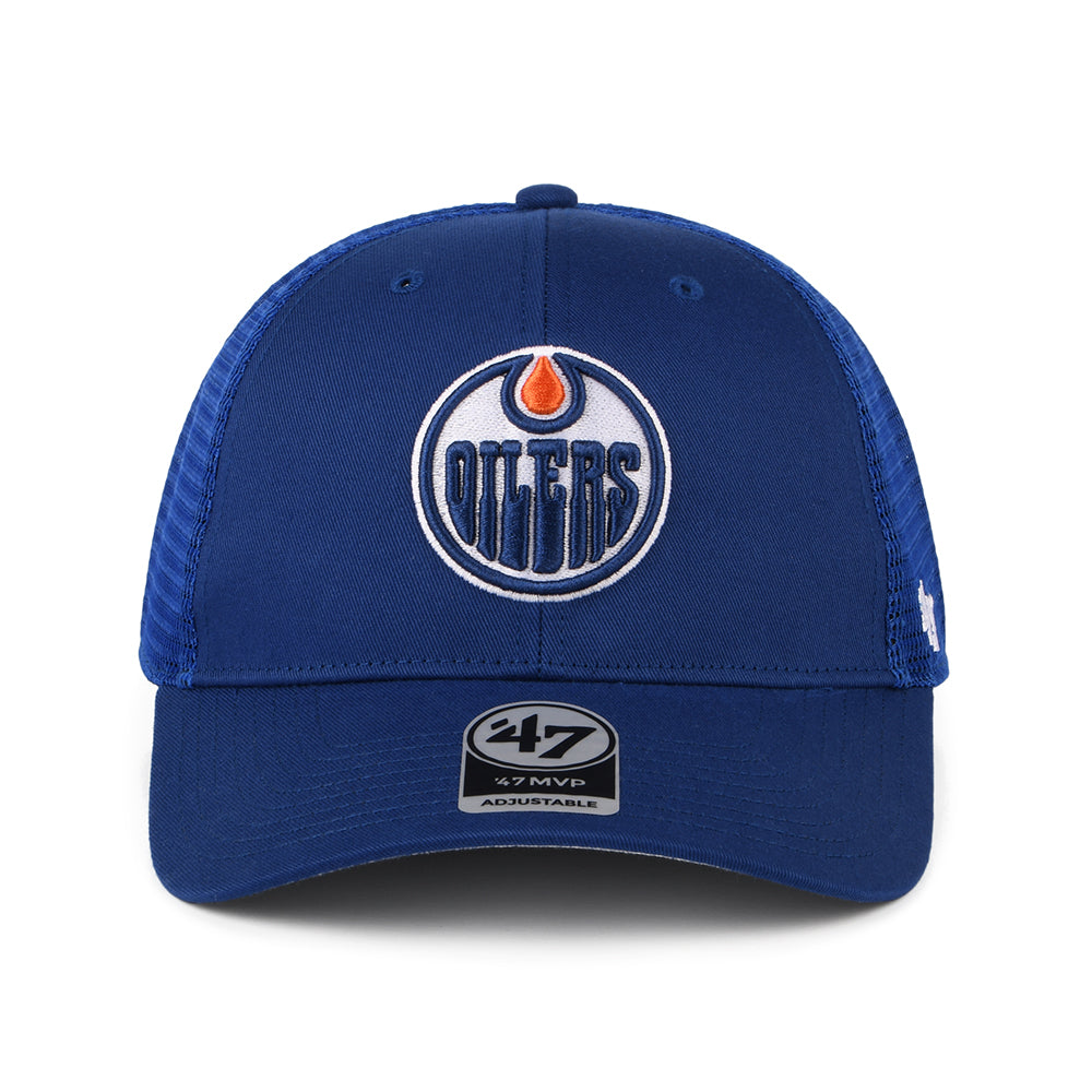 47 Brand Edmonton Oilers Trucker Cap - NHL Branson MVP - Königsblau