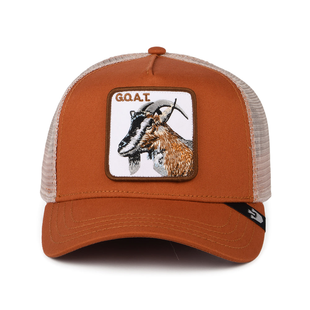 Goorin Goat Trucker Cap - Rostrot