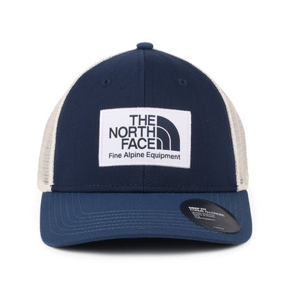 The North Face Mudder II Deep Fit Recycelt Trucker Cap - Blau-Weiß