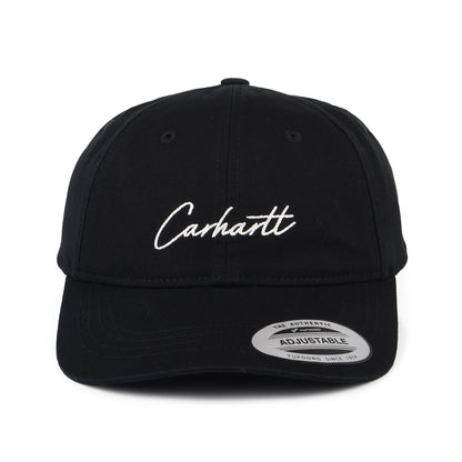 Carhartt WIP Delray Baseball Cap aus Baumwolle - Schwarz-Weiß