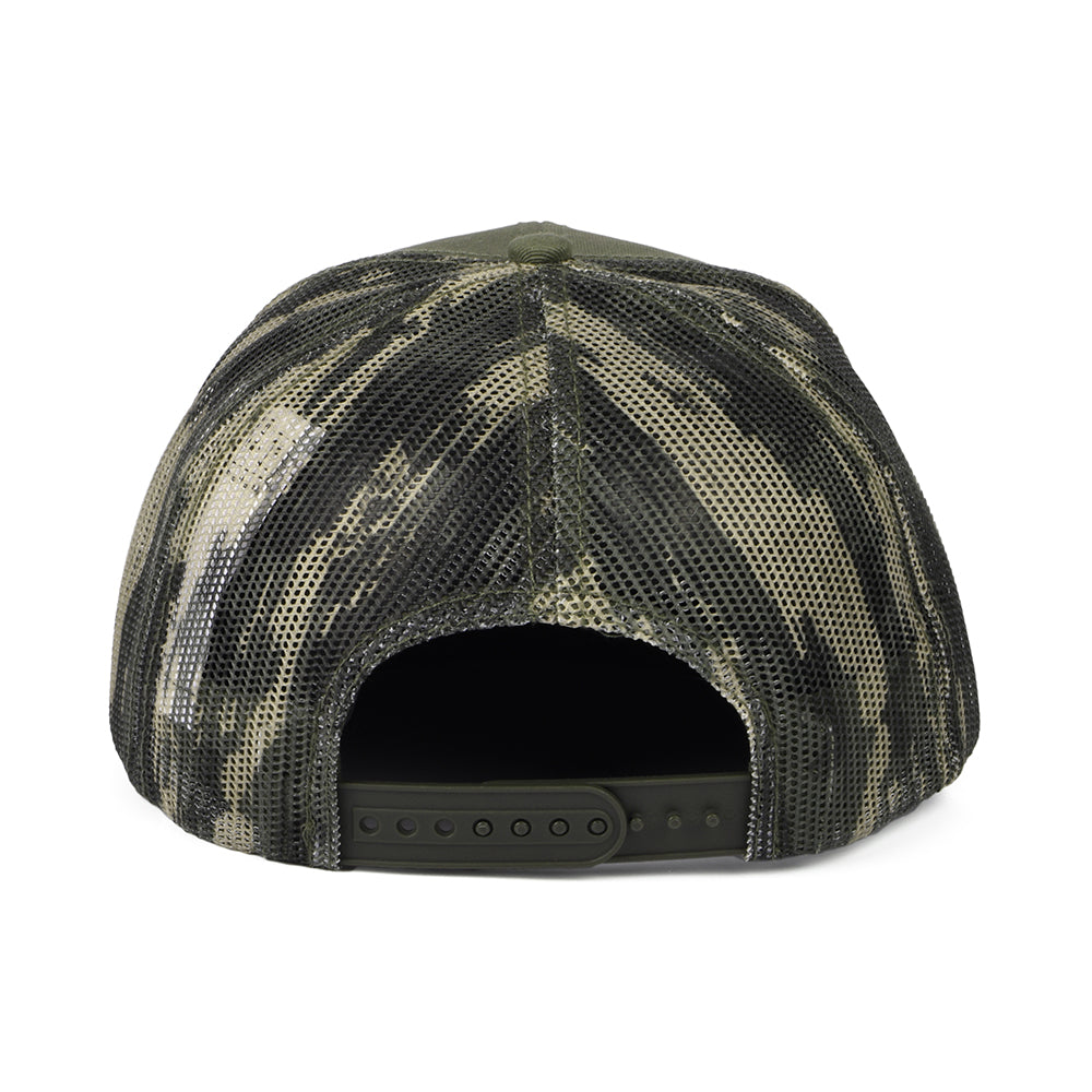 Timberland Printed Camouflage Mesh Trucker Cap - Olivgrün