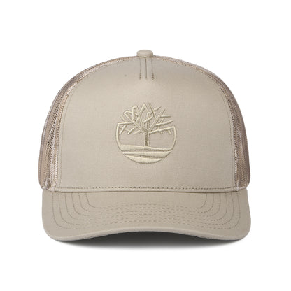 Timberland Printed Camouflage Mesh Trucker Cap - Beige
