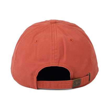 Timberland Soundview Baseball Cap aus Baumwoll-Canvas - Verbranntes Orange